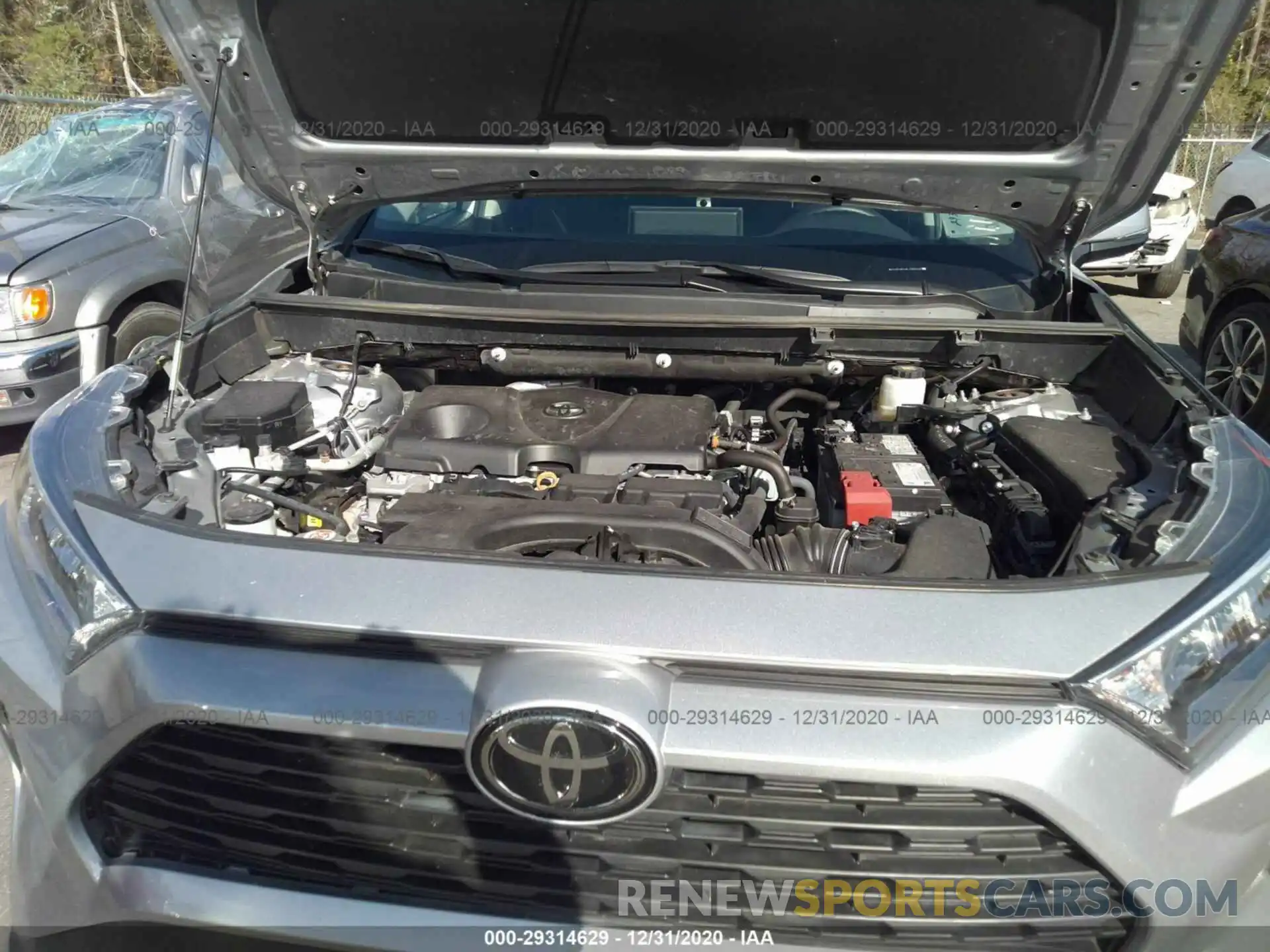 10 Фотография поврежденного автомобиля 2T3P1RFV6LC080246 TOYOTA RAV4 2020