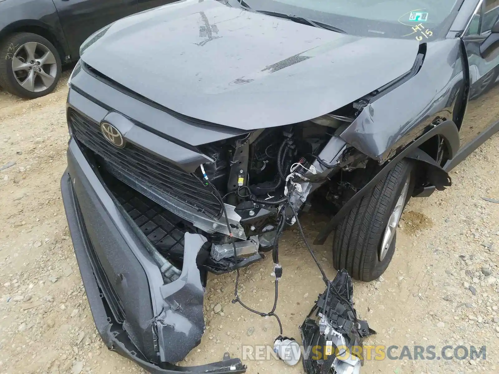 9 Photograph of a damaged car 2T3P1RFV6LC081834 TOYOTA RAV4 2020