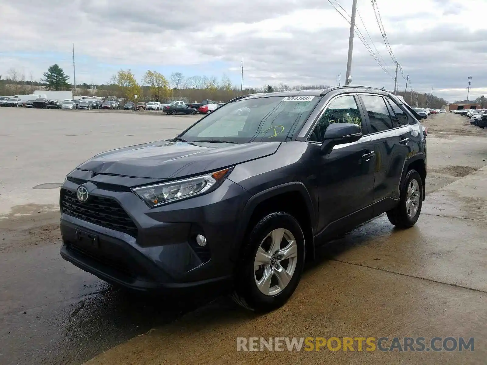 2 Photograph of a damaged car 2T3P1RFV6LC086032 TOYOTA RAV4 2020