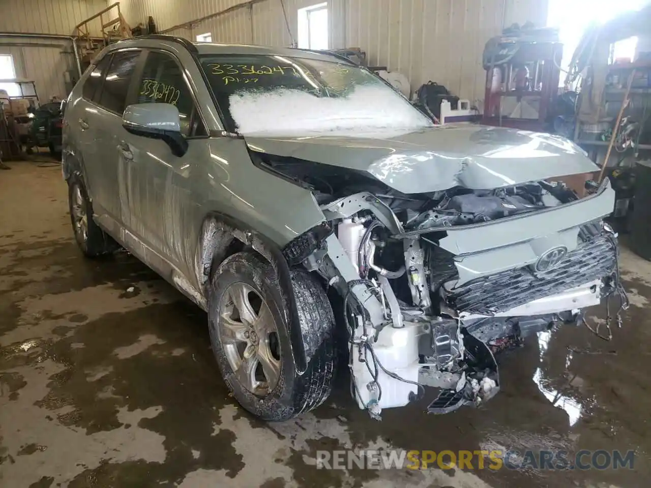 1 Photograph of a damaged car 2T3P1RFV6LC087603 TOYOTA RAV4 2020