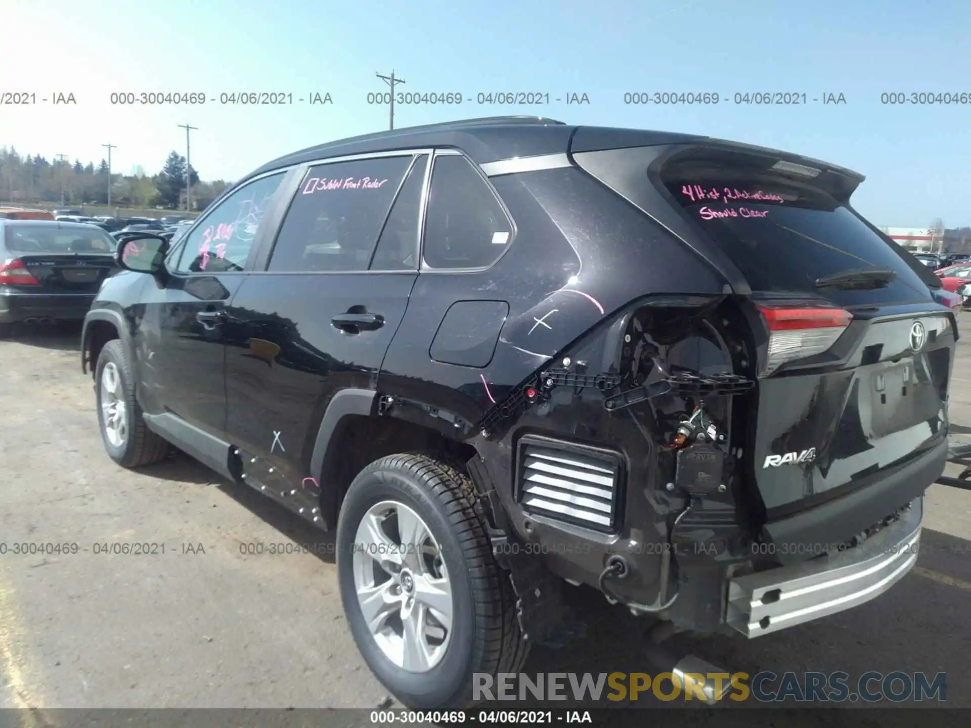 3 Photograph of a damaged car 2T3P1RFV6LC109454 TOYOTA RAV4 2020