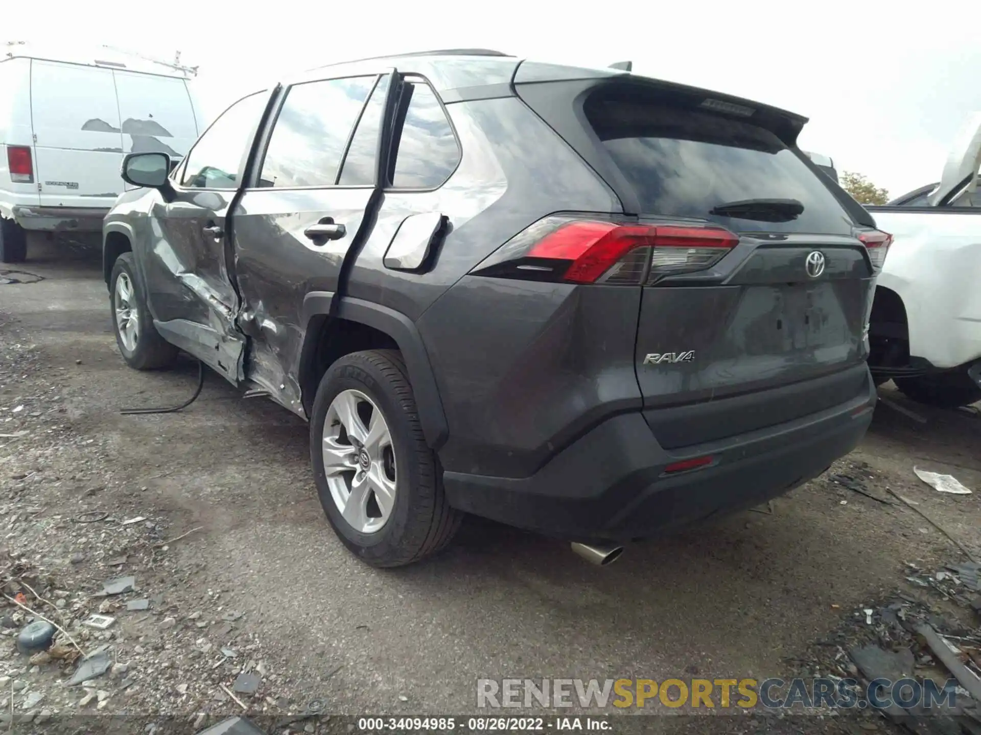 3 Photograph of a damaged car 2T3P1RFV6LC114962 TOYOTA RAV4 2020