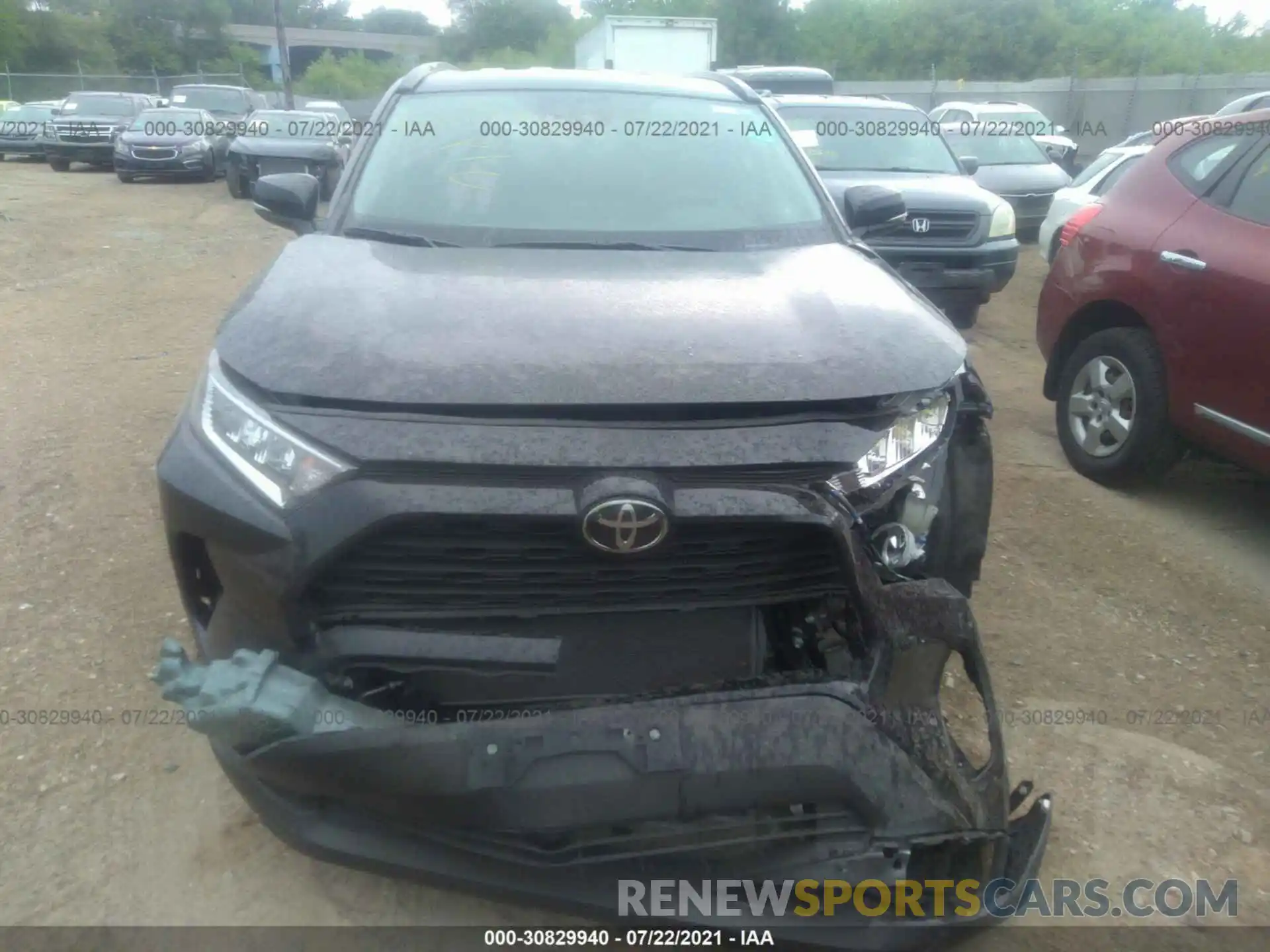 6 Photograph of a damaged car 2T3P1RFV6LW120436 TOYOTA RAV4 2020