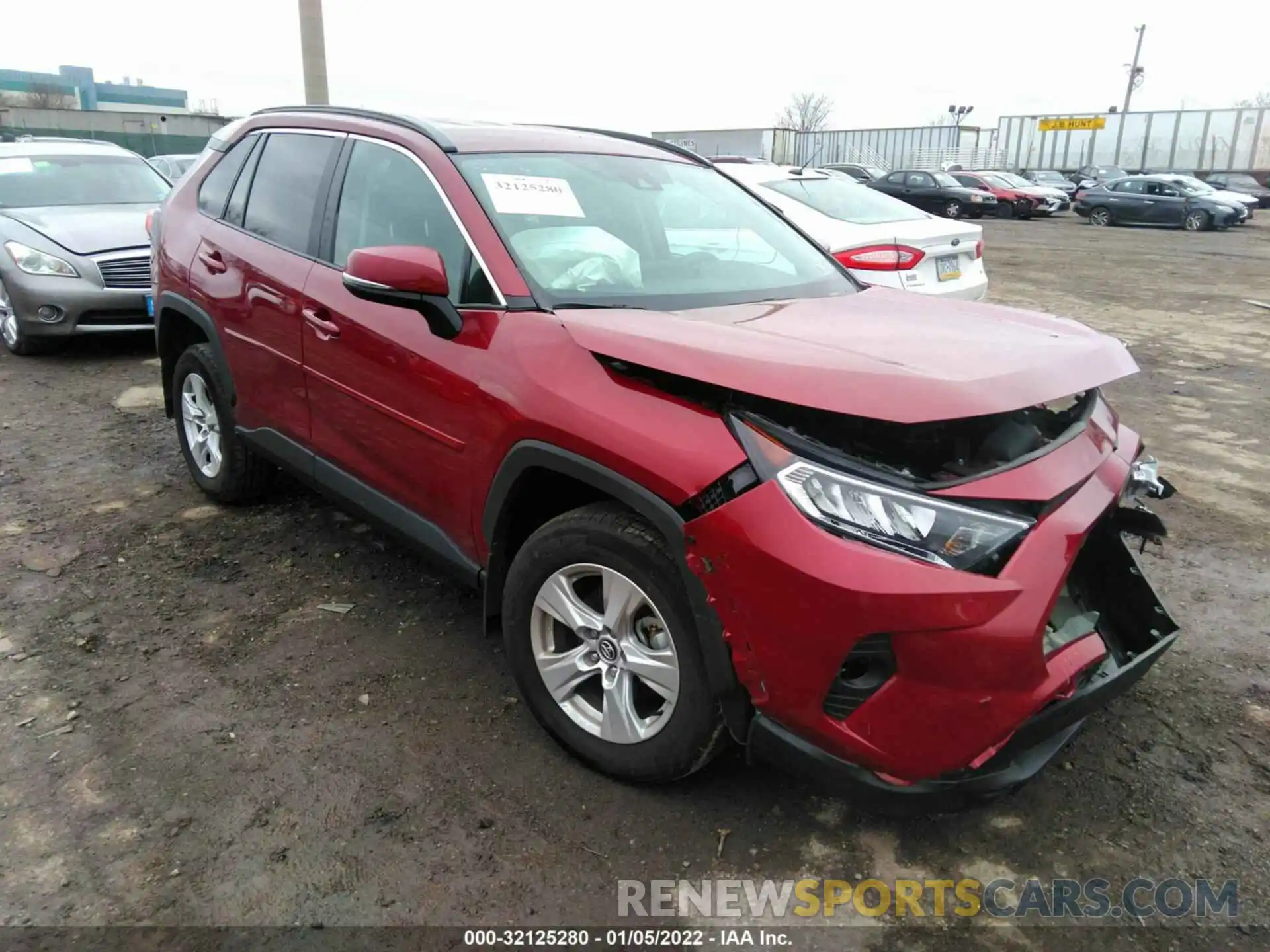 1 Фотография поврежденного автомобиля 2T3P1RFV6LW124227 TOYOTA RAV4 2020