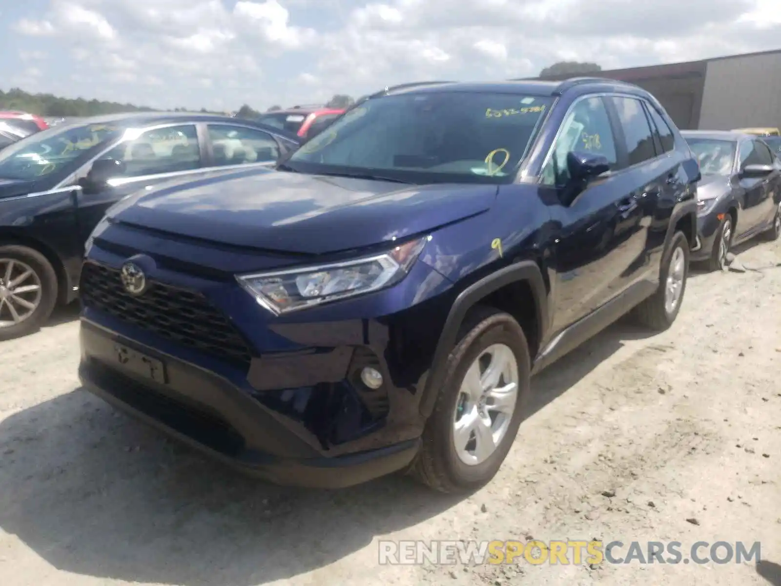 2 Фотография поврежденного автомобиля 2T3P1RFV6LW130934 TOYOTA RAV4 2020