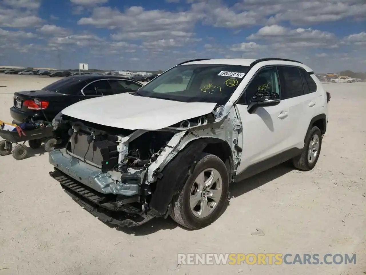 2 Photograph of a damaged car 2T3P1RFV7LC062113 TOYOTA RAV4 2020