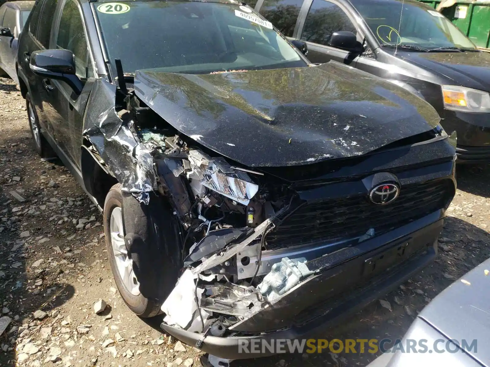 9 Photograph of a damaged car 2T3P1RFV7LC065867 TOYOTA RAV4 2020