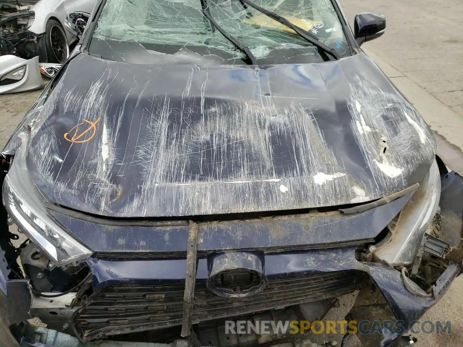 9 Photograph of a damaged car 2T3P1RFV7LC079414 TOYOTA RAV4 2020