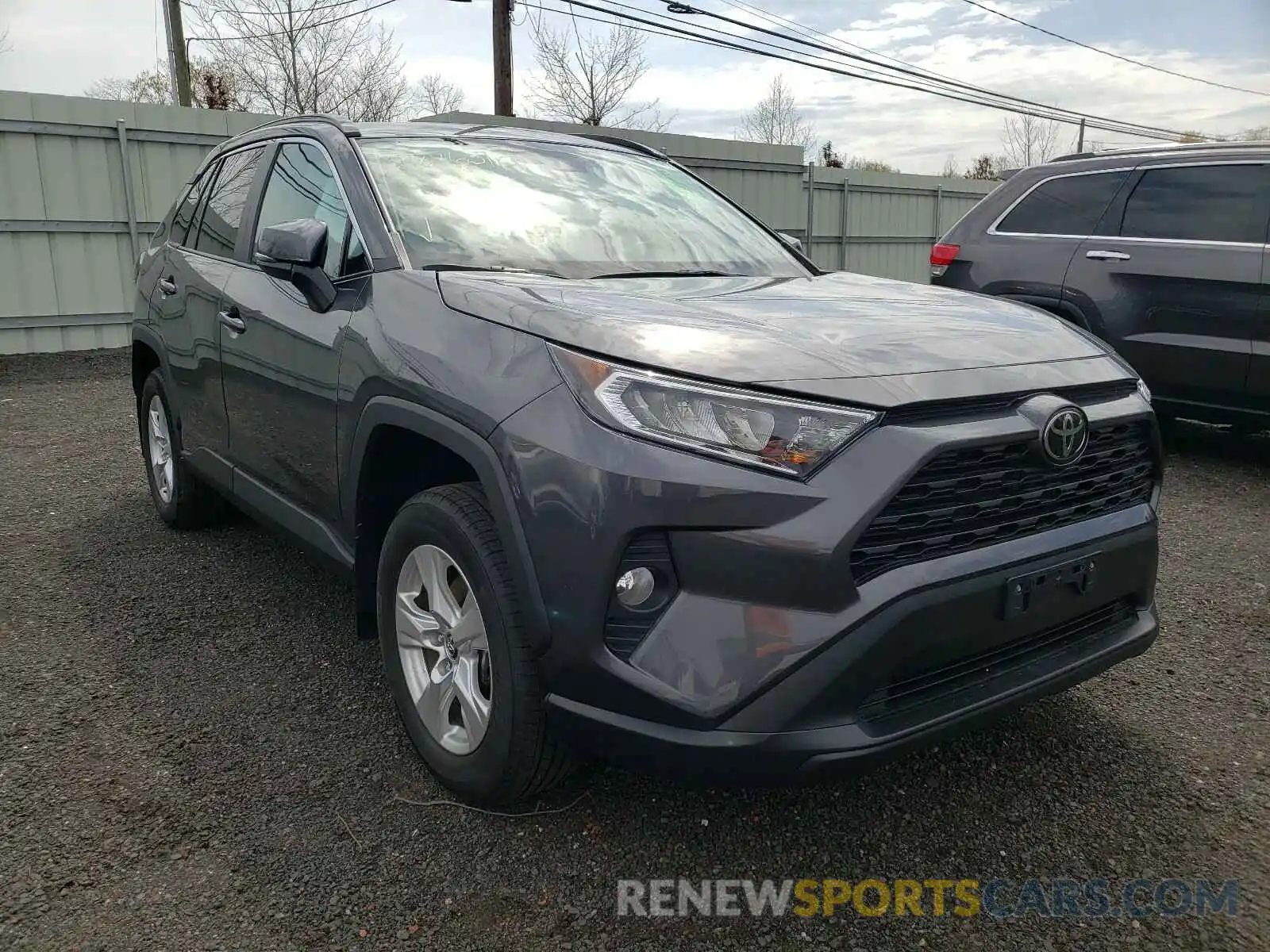 1 Photograph of a damaged car 2T3P1RFV7LC080871 TOYOTA RAV4 2020