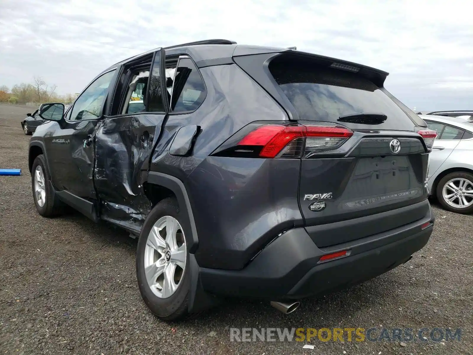 3 Photograph of a damaged car 2T3P1RFV7LC080871 TOYOTA RAV4 2020