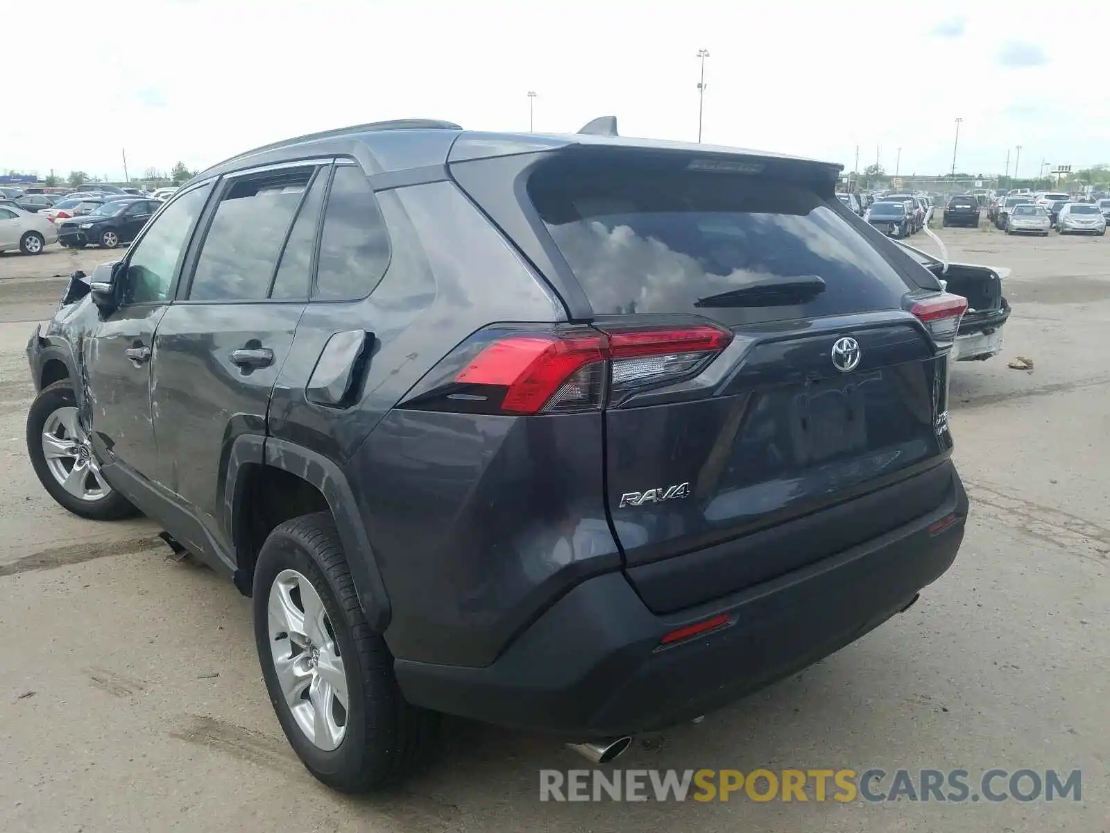 3 Photograph of a damaged car 2T3P1RFV7LC085066 TOYOTA RAV4 2020