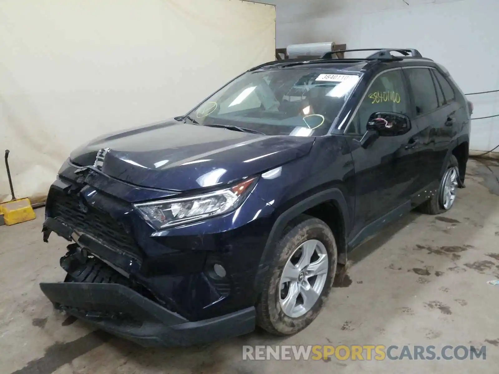 2 Photograph of a damaged car 2T3P1RFV7LC085441 TOYOTA RAV4 2020