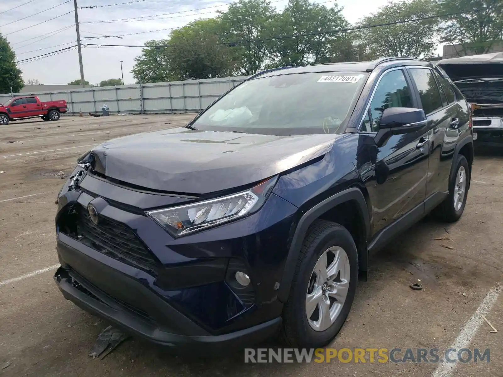 2 Photograph of a damaged car 2T3P1RFV7LC085603 TOYOTA RAV4 2020