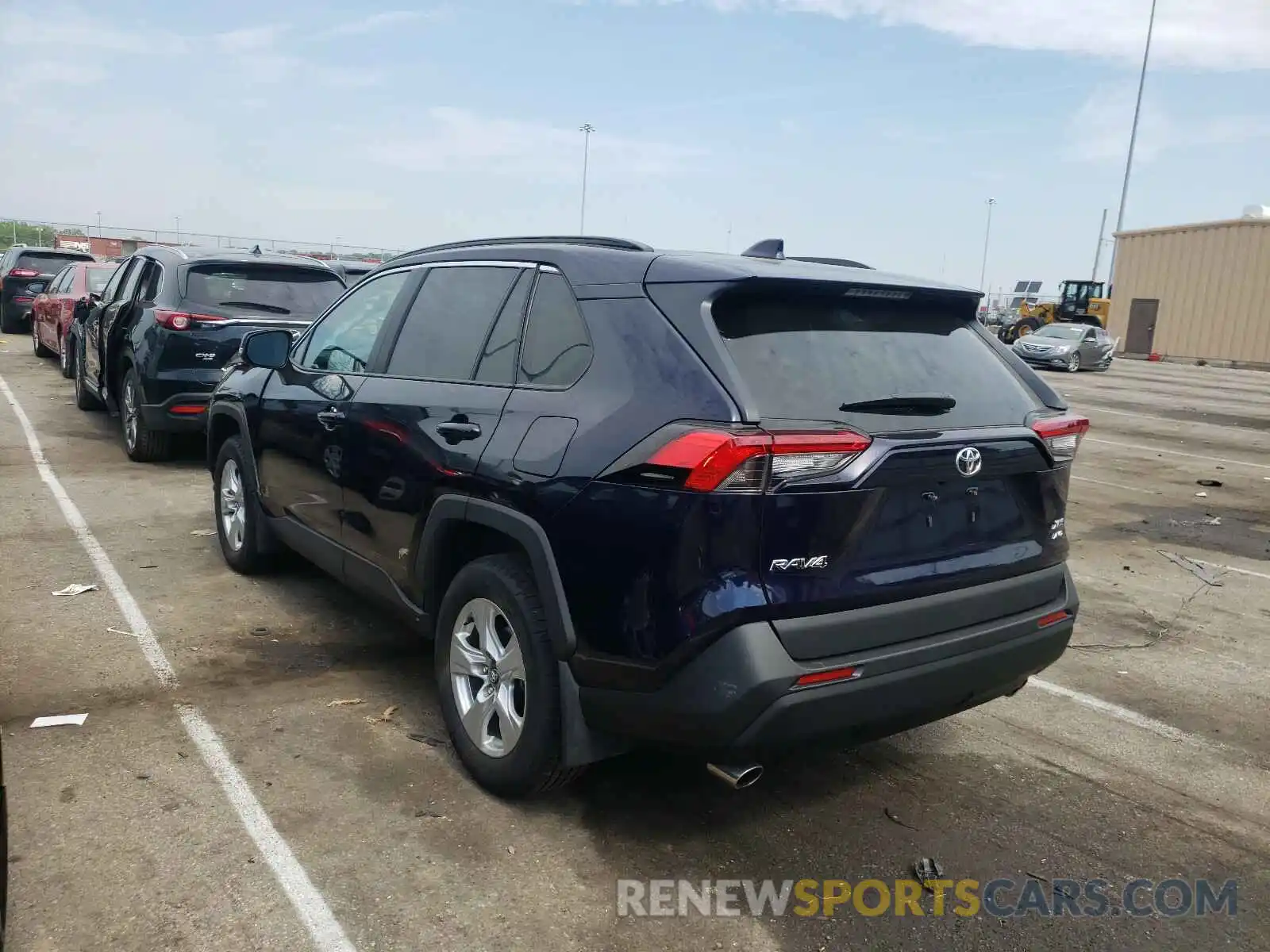 3 Photograph of a damaged car 2T3P1RFV7LC085603 TOYOTA RAV4 2020