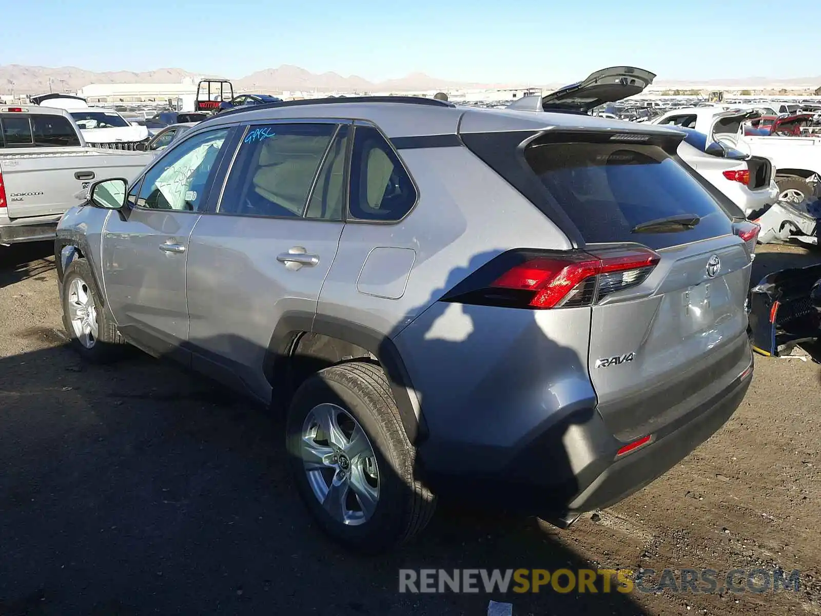 3 Photograph of a damaged car 2T3P1RFV7LC090459 TOYOTA RAV4 2020