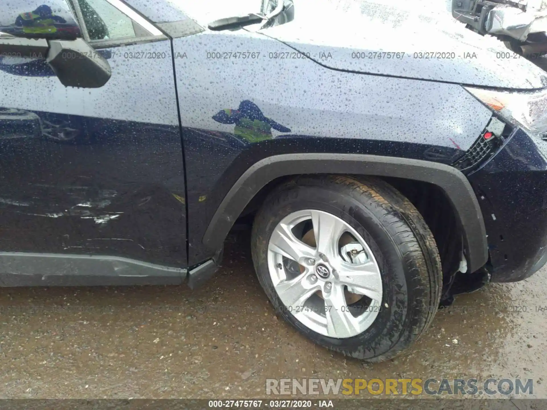 6 Photograph of a damaged car 2T3P1RFV7LC097203 TOYOTA RAV4 2020