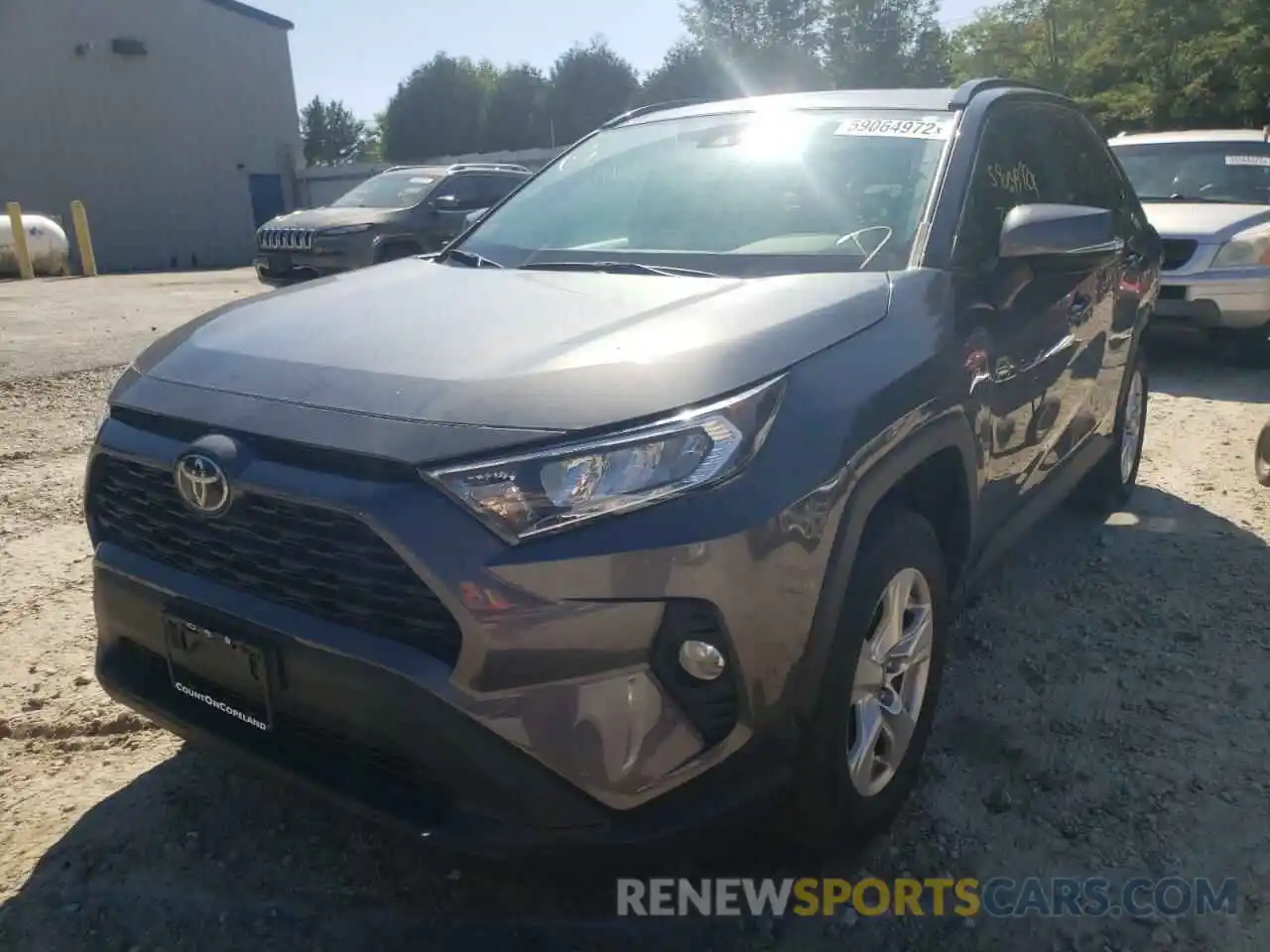 2 Photograph of a damaged car 2T3P1RFV7LC104702 TOYOTA RAV4 2020