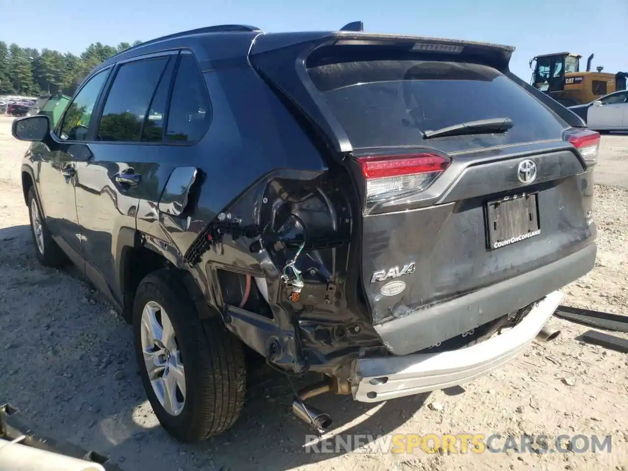 3 Photograph of a damaged car 2T3P1RFV7LC104702 TOYOTA RAV4 2020