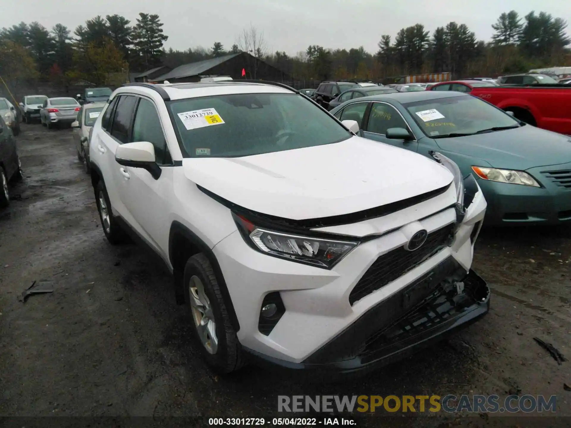 1 Photograph of a damaged car 2T3P1RFV7LC106000 TOYOTA RAV4 2020