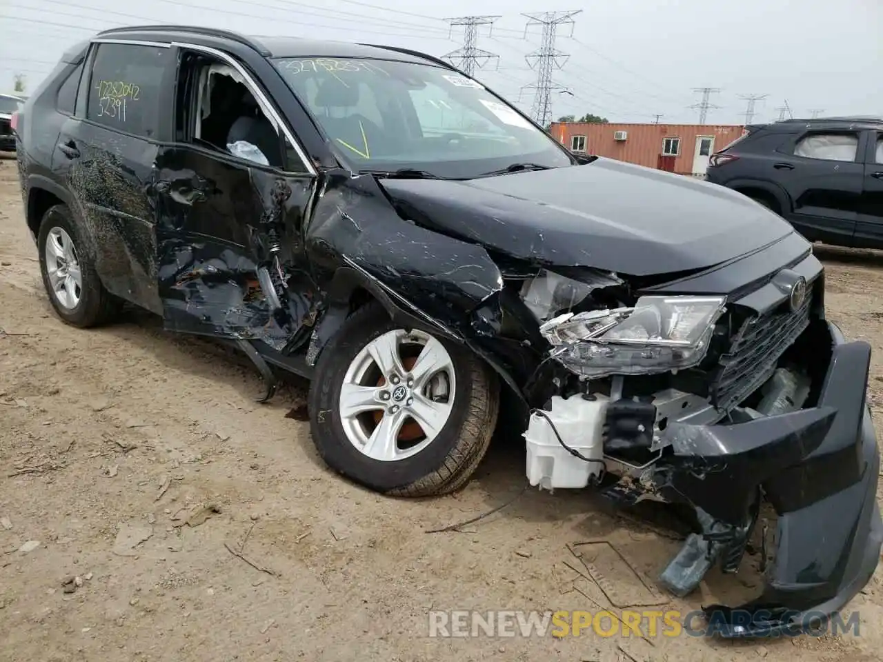 9 Photograph of a damaged car 2T3P1RFV7LC110337 TOYOTA RAV4 2020