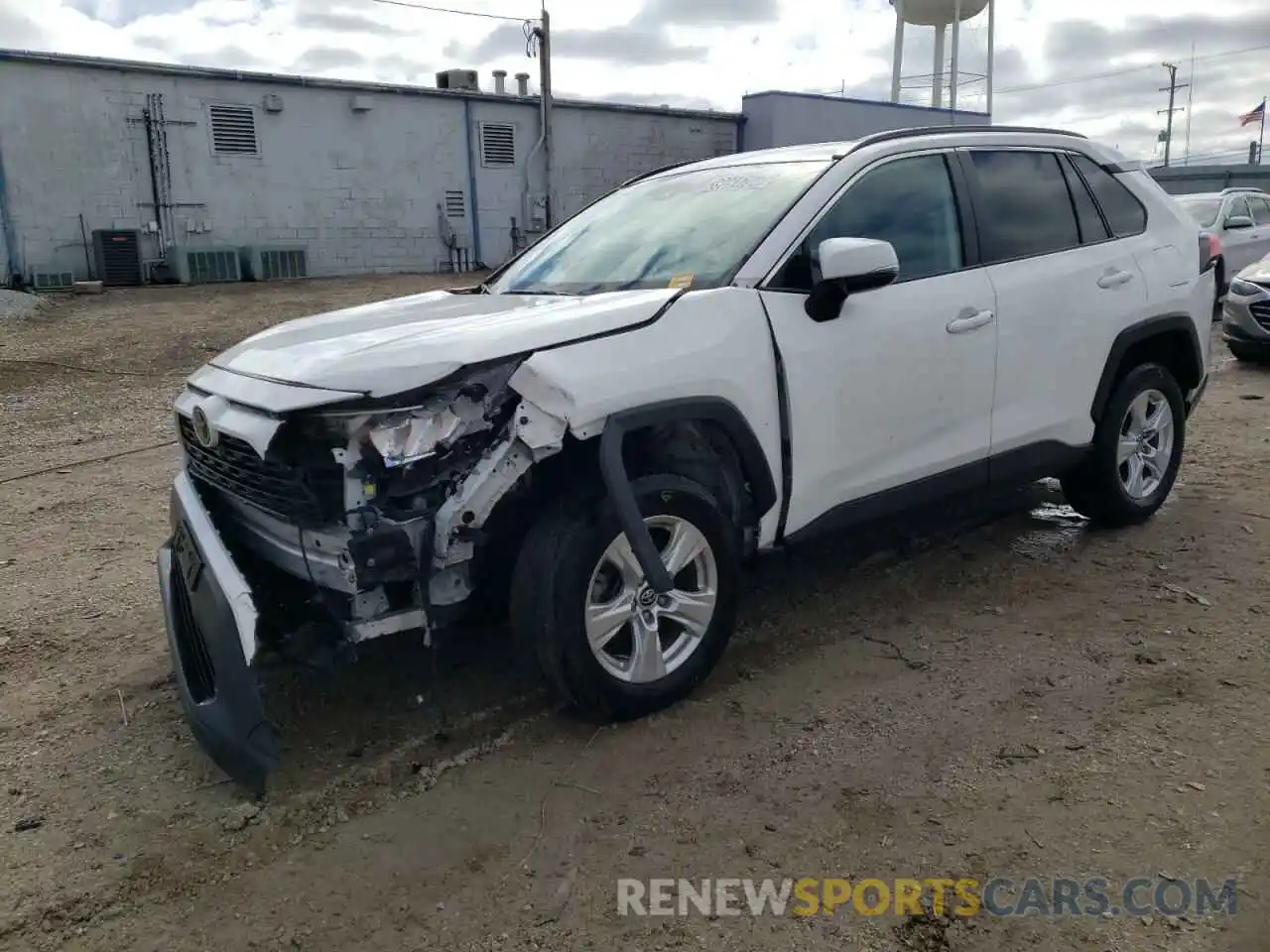 1 Photograph of a damaged car 2T3P1RFV7LC126733 TOYOTA RAV4 2020