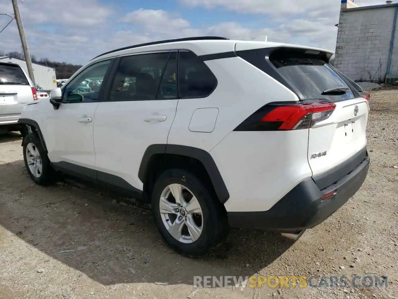 2 Photograph of a damaged car 2T3P1RFV7LC126733 TOYOTA RAV4 2020