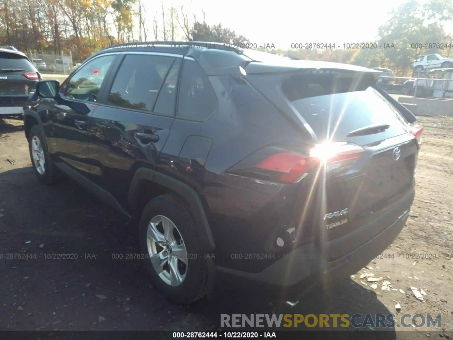 3 Фотография поврежденного автомобиля 2T3P1RFV7LW094364 TOYOTA RAV4 2020