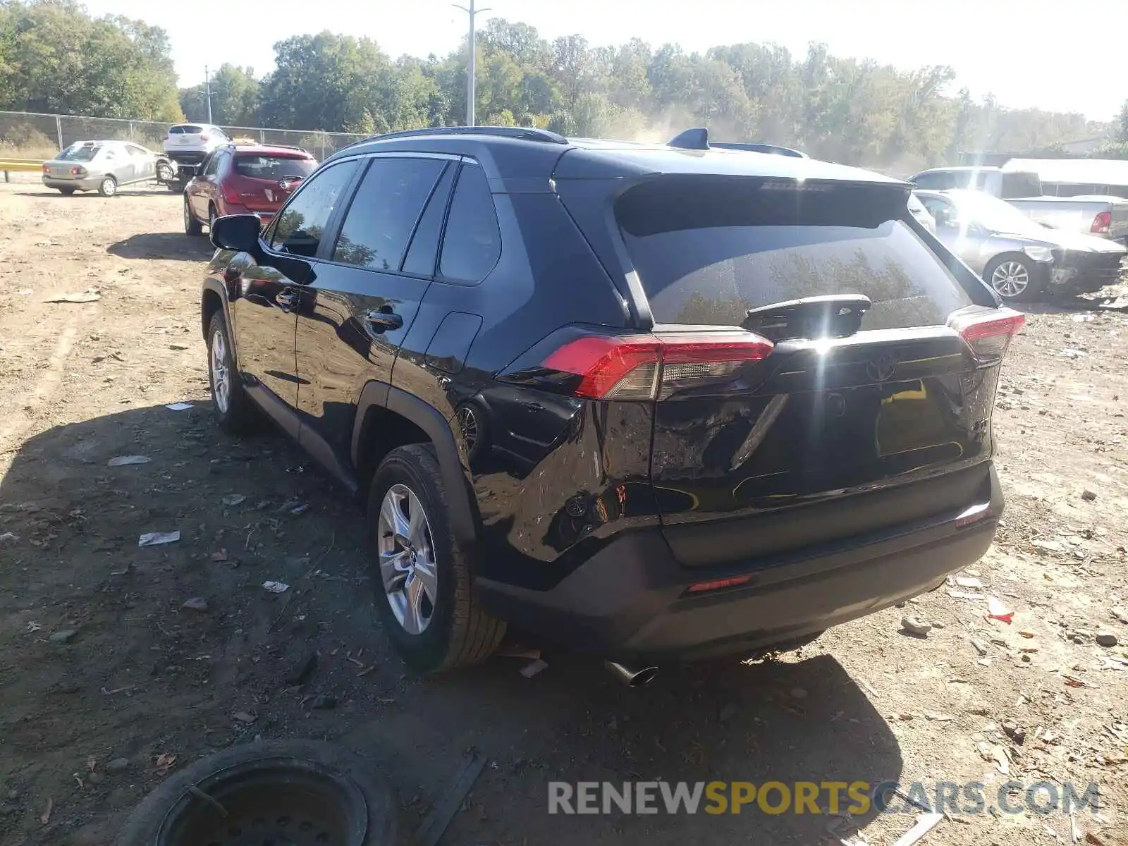 3 Photograph of a damaged car 2T3P1RFV7LW106514 TOYOTA RAV4 2020