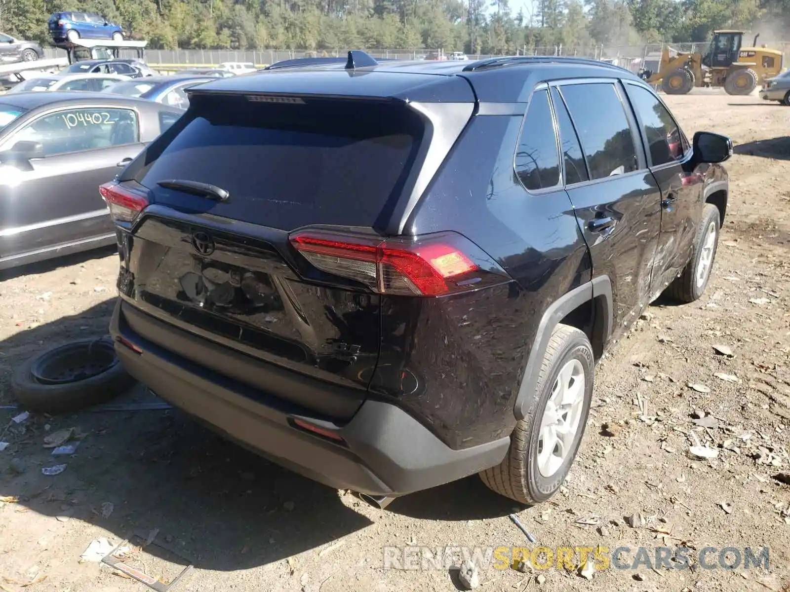 4 Photograph of a damaged car 2T3P1RFV7LW106514 TOYOTA RAV4 2020