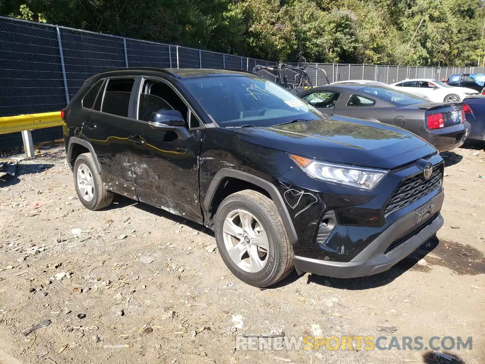 9 Photograph of a damaged car 2T3P1RFV7LW106514 TOYOTA RAV4 2020