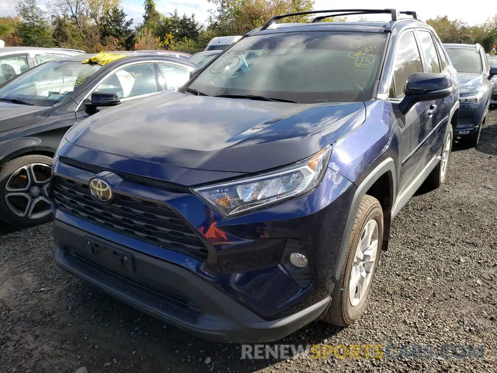 2 Фотография поврежденного автомобиля 2T3P1RFV7LW111759 TOYOTA RAV4 2020