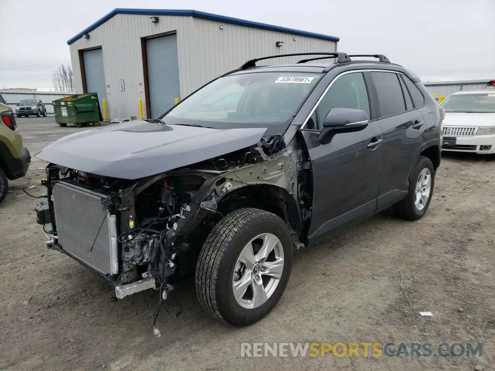 2 Photograph of a damaged car 2T3P1RFV7LW119702 TOYOTA RAV4 2020