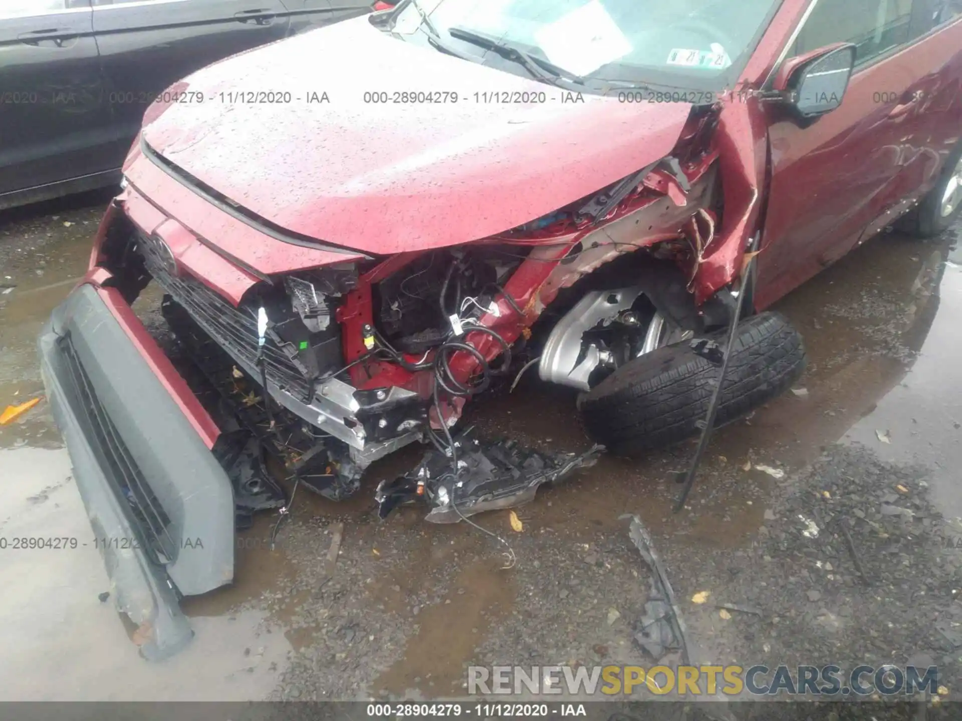 6 Photograph of a damaged car 2T3P1RFV7LW122471 TOYOTA RAV4 2020