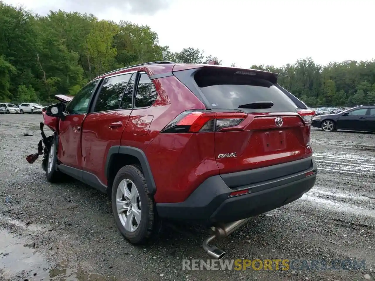 3 Photograph of a damaged car 2T3P1RFV7LW122518 TOYOTA RAV4 2020