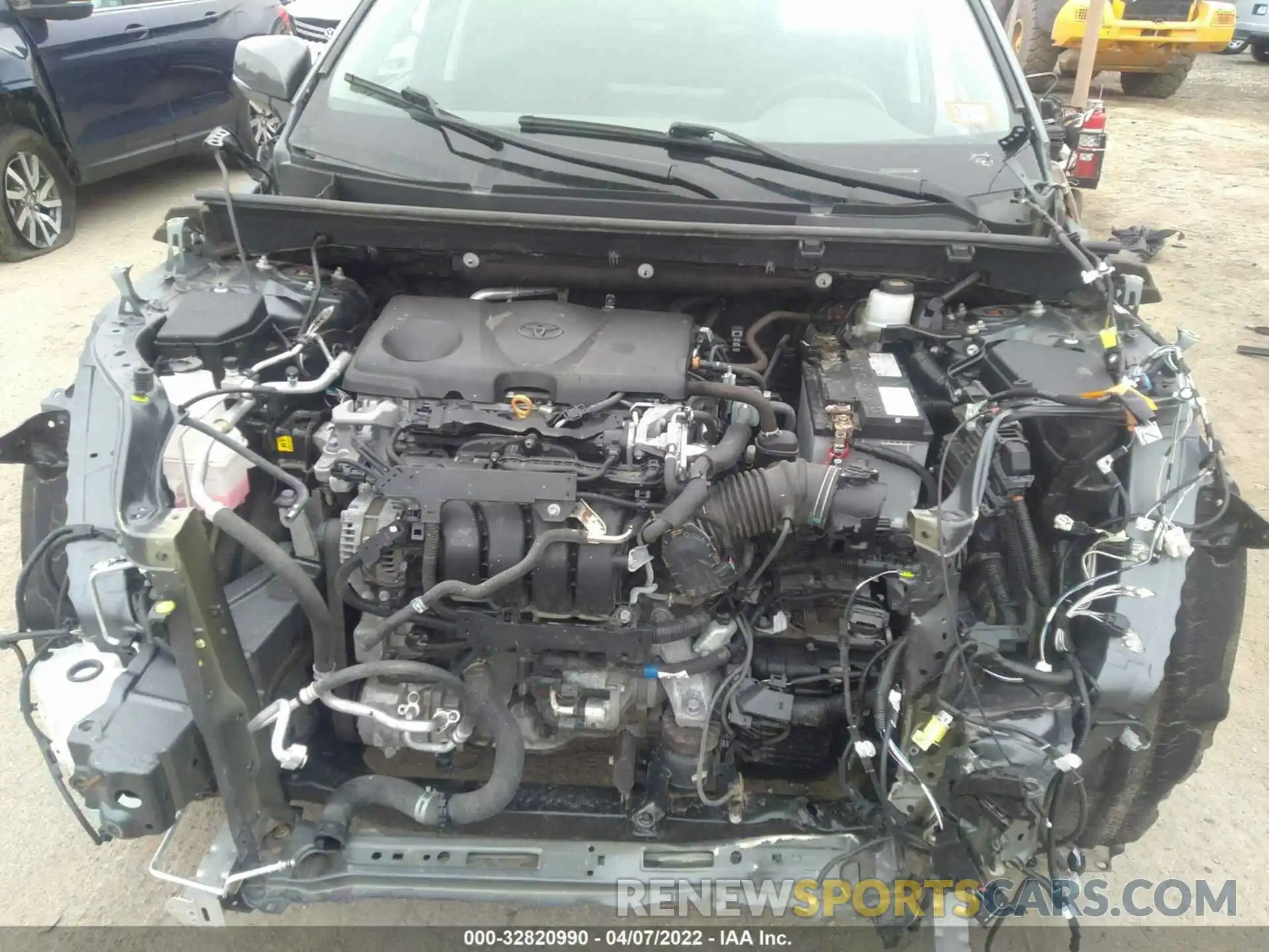 10 Фотография поврежденного автомобиля 2T3P1RFV7LW125693 TOYOTA RAV4 2020