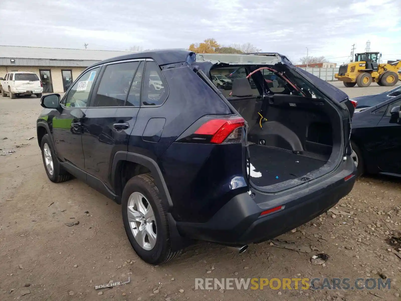 3 Фотография поврежденного автомобиля 2T3P1RFV7LW127587 TOYOTA RAV4 2020