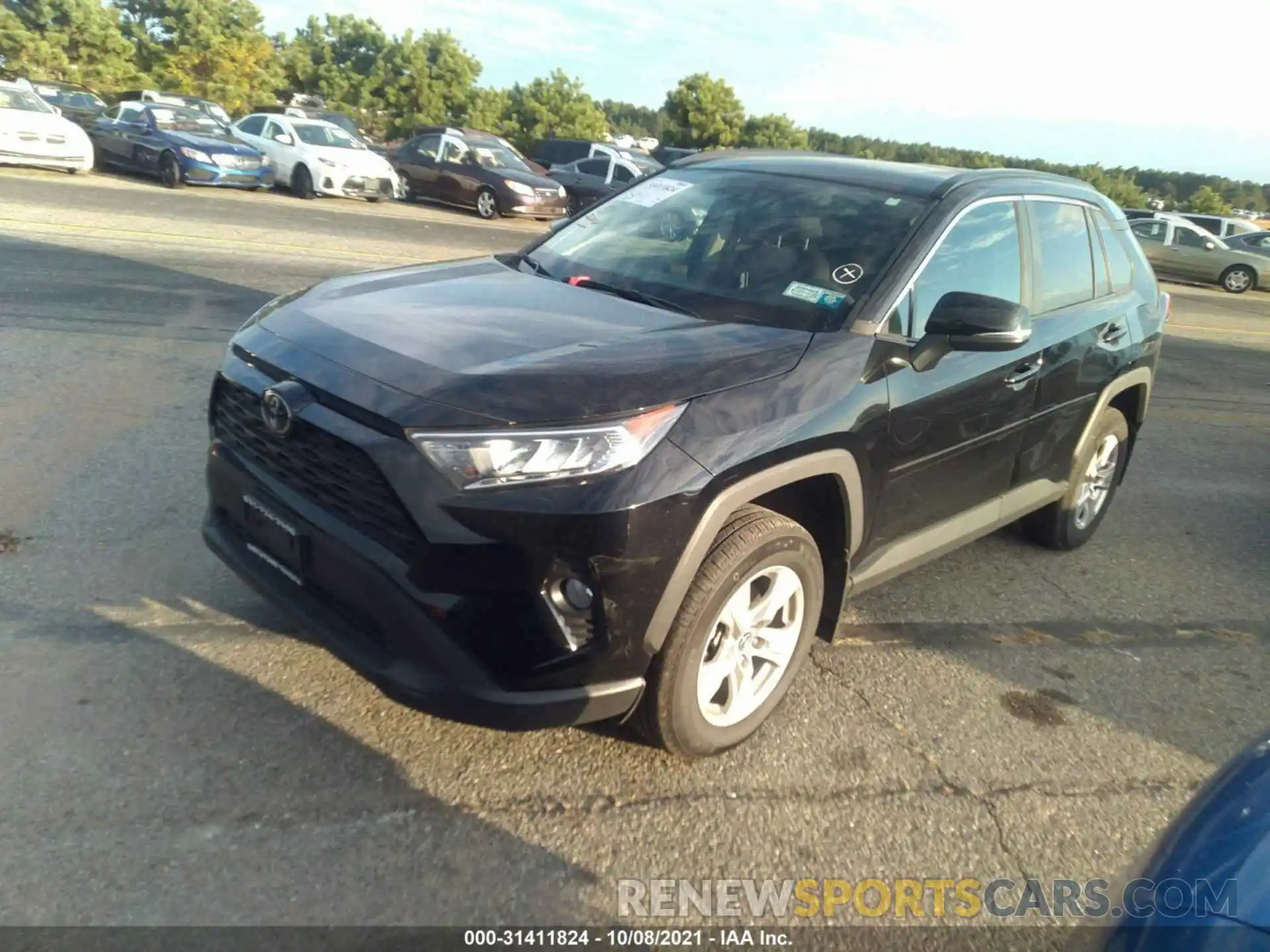 2 Photograph of a damaged car 2T3P1RFV8LC065375 TOYOTA RAV4 2020