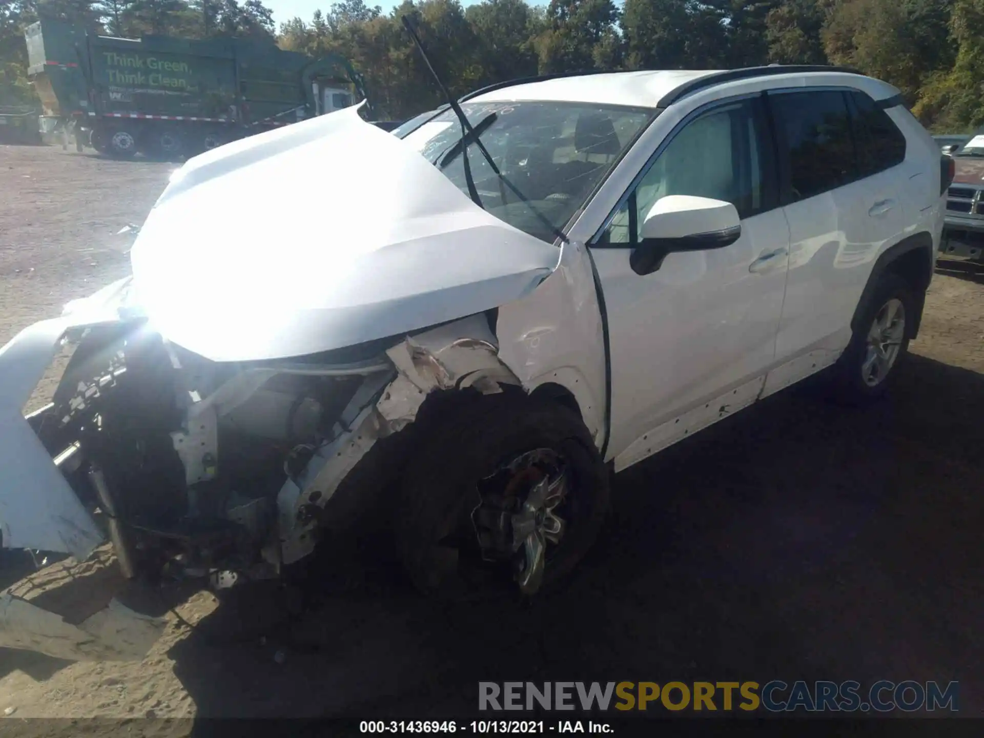 2 Photograph of a damaged car 2T3P1RFV8LC071161 TOYOTA RAV4 2020