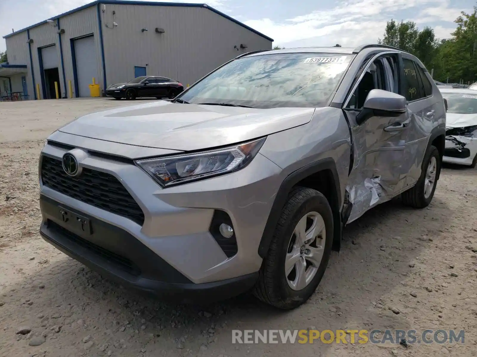 2 Photograph of a damaged car 2T3P1RFV8LC085397 TOYOTA RAV4 2020