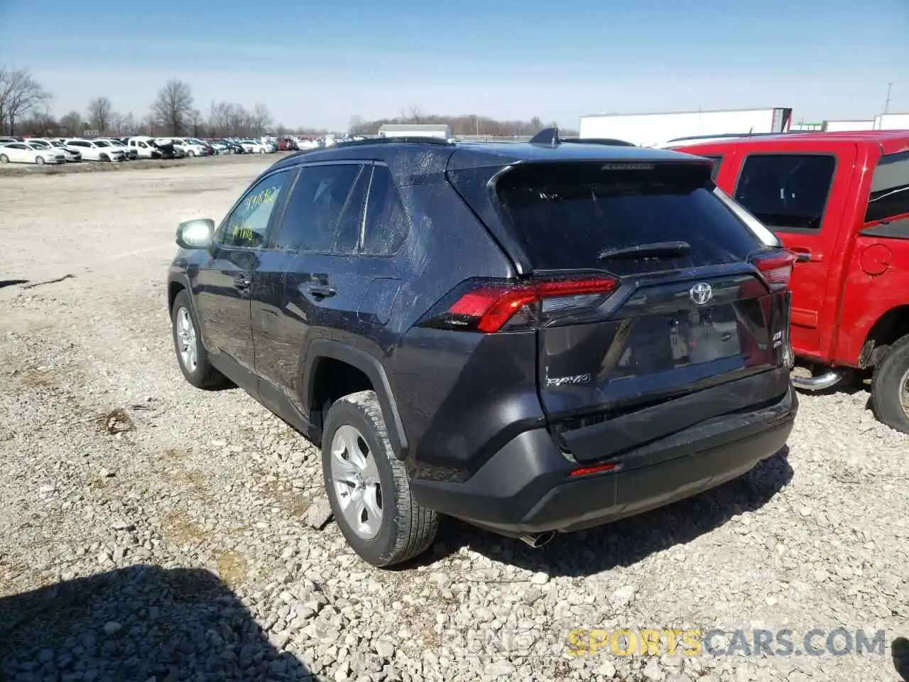 3 Photograph of a damaged car 2T3P1RFV8LC102781 TOYOTA RAV4 2020