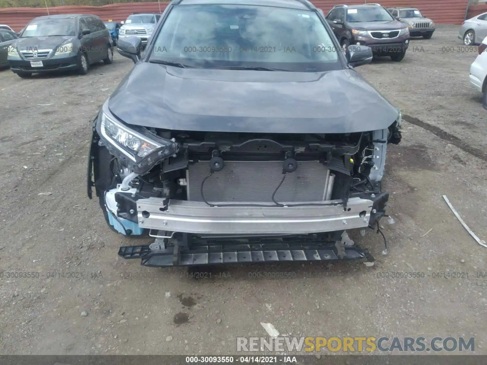 6 Фотография поврежденного автомобиля 2T3P1RFV8LC106748 TOYOTA RAV4 2020