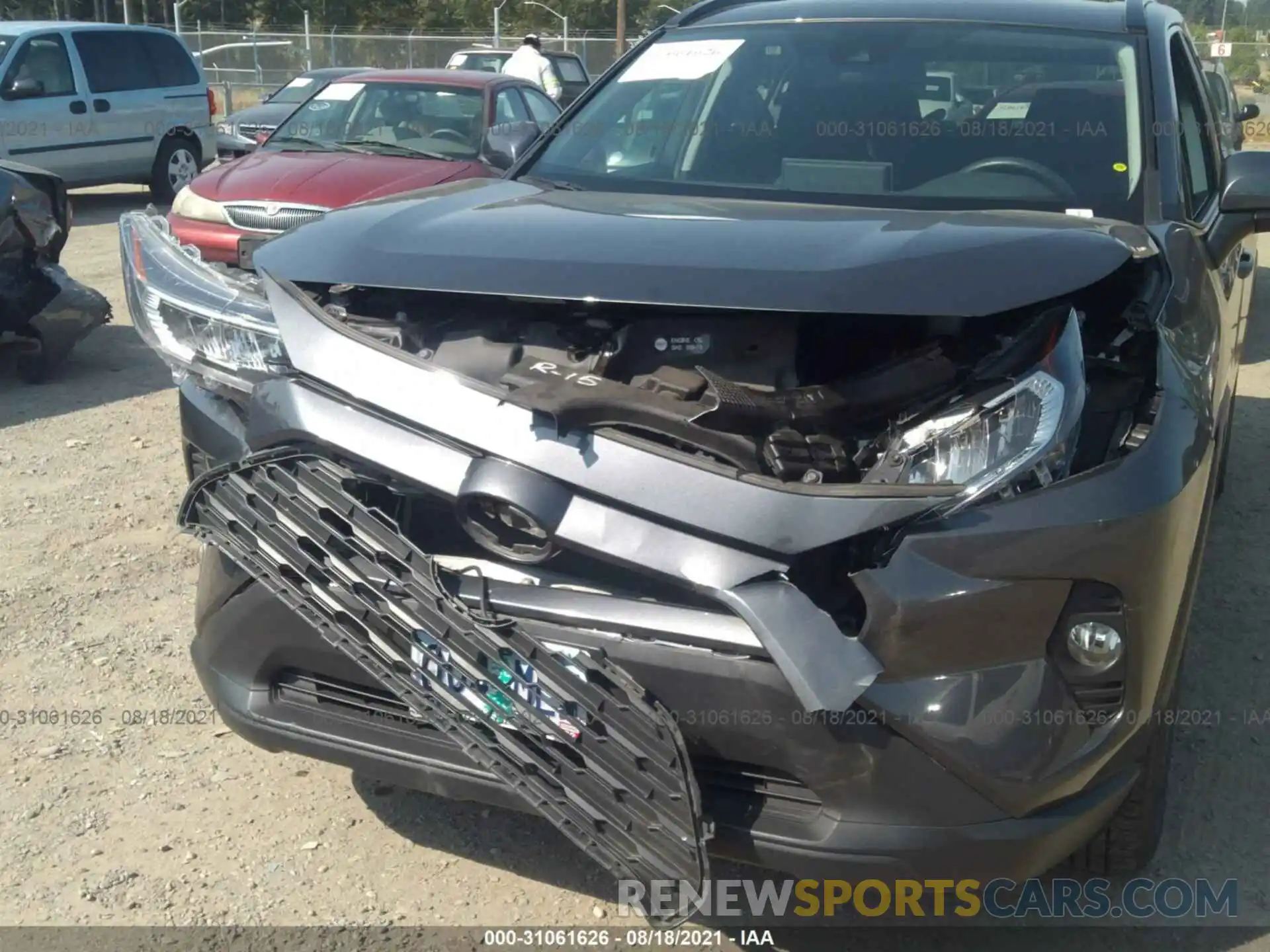 6 Photograph of a damaged car 2T3P1RFV8LC111349 TOYOTA RAV4 2020