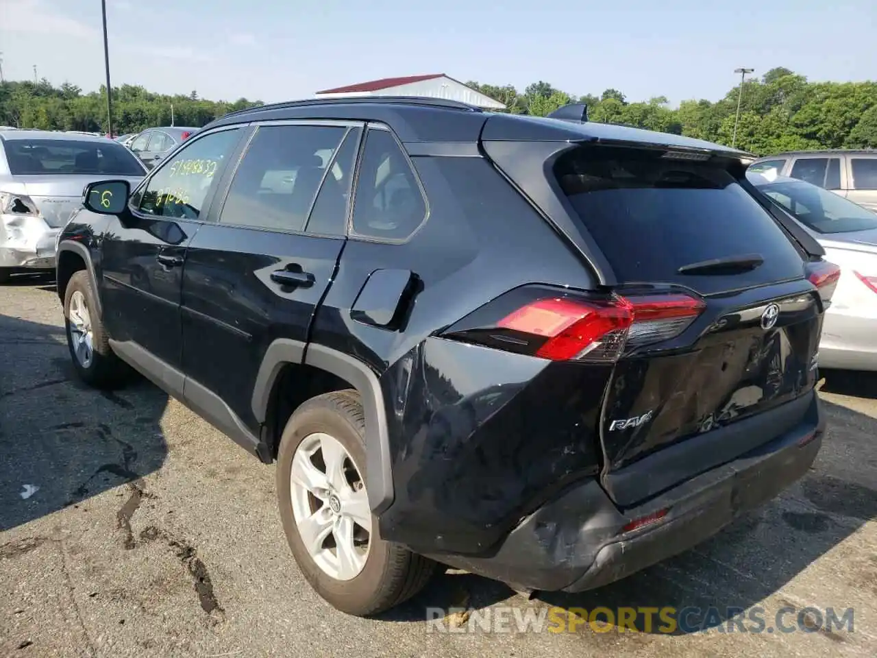 3 Photograph of a damaged car 2T3P1RFV8LC112243 TOYOTA RAV4 2020