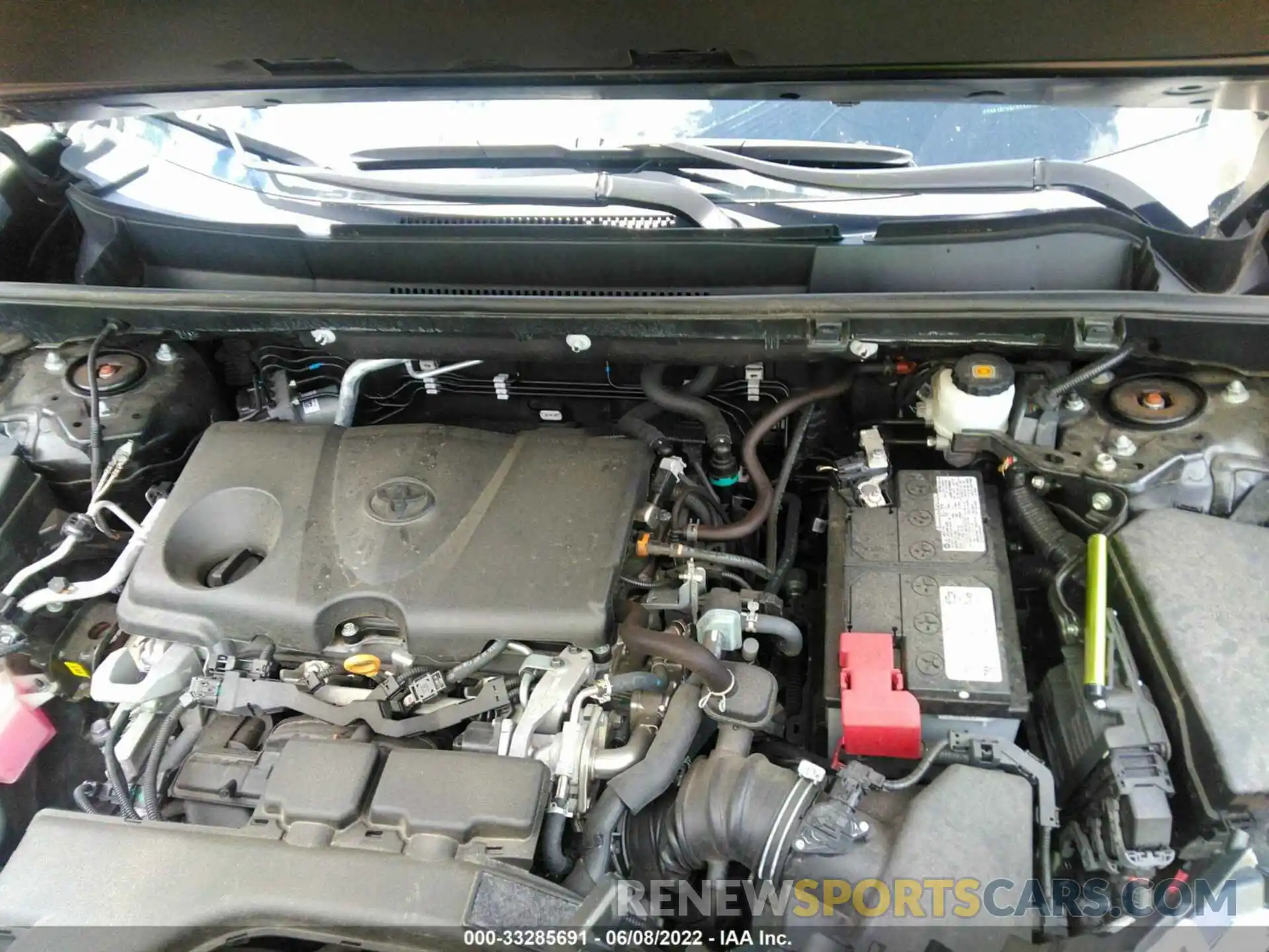 10 Фотография поврежденного автомобиля 2T3P1RFV8LC117765 TOYOTA RAV4 2020