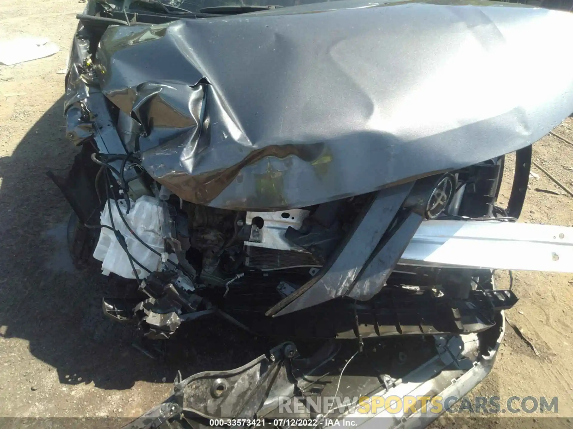 10 Фотография поврежденного автомобиля 2T3P1RFV8LC121332 TOYOTA RAV4 2020