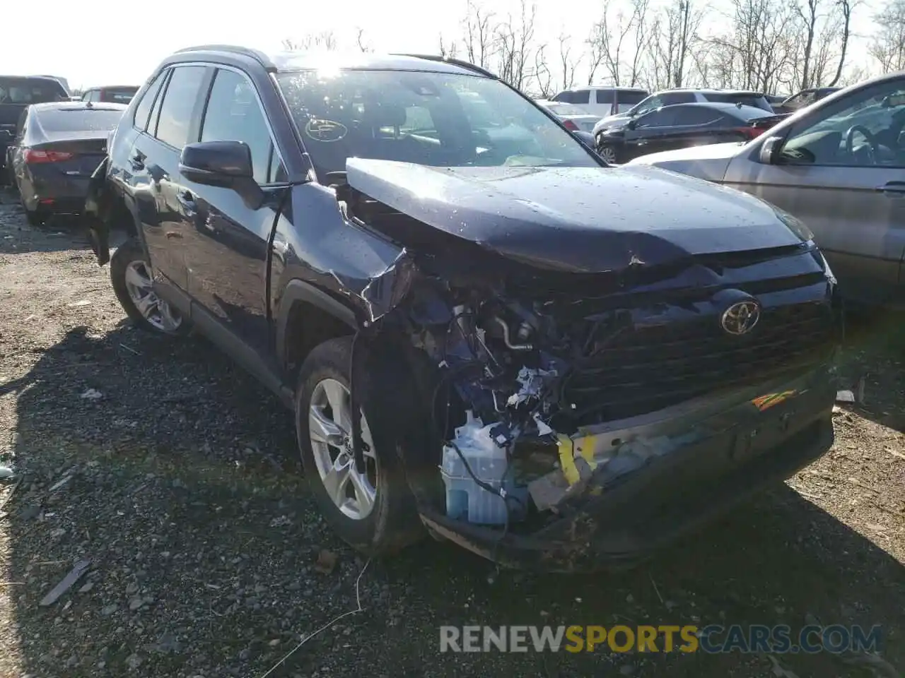 1 Photograph of a damaged car 2T3P1RFV8LC122397 TOYOTA RAV4 2020