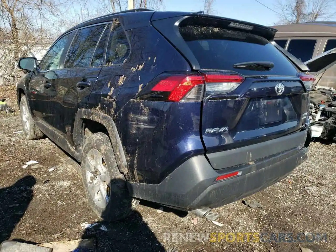 3 Photograph of a damaged car 2T3P1RFV8LC122397 TOYOTA RAV4 2020