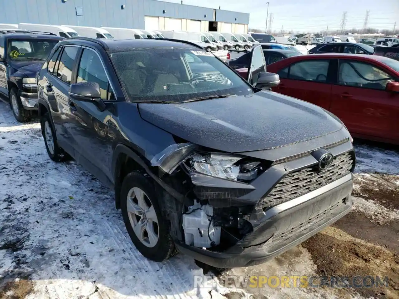 1 Фотография поврежденного автомобиля 2T3P1RFV8LC130497 TOYOTA RAV4 2020