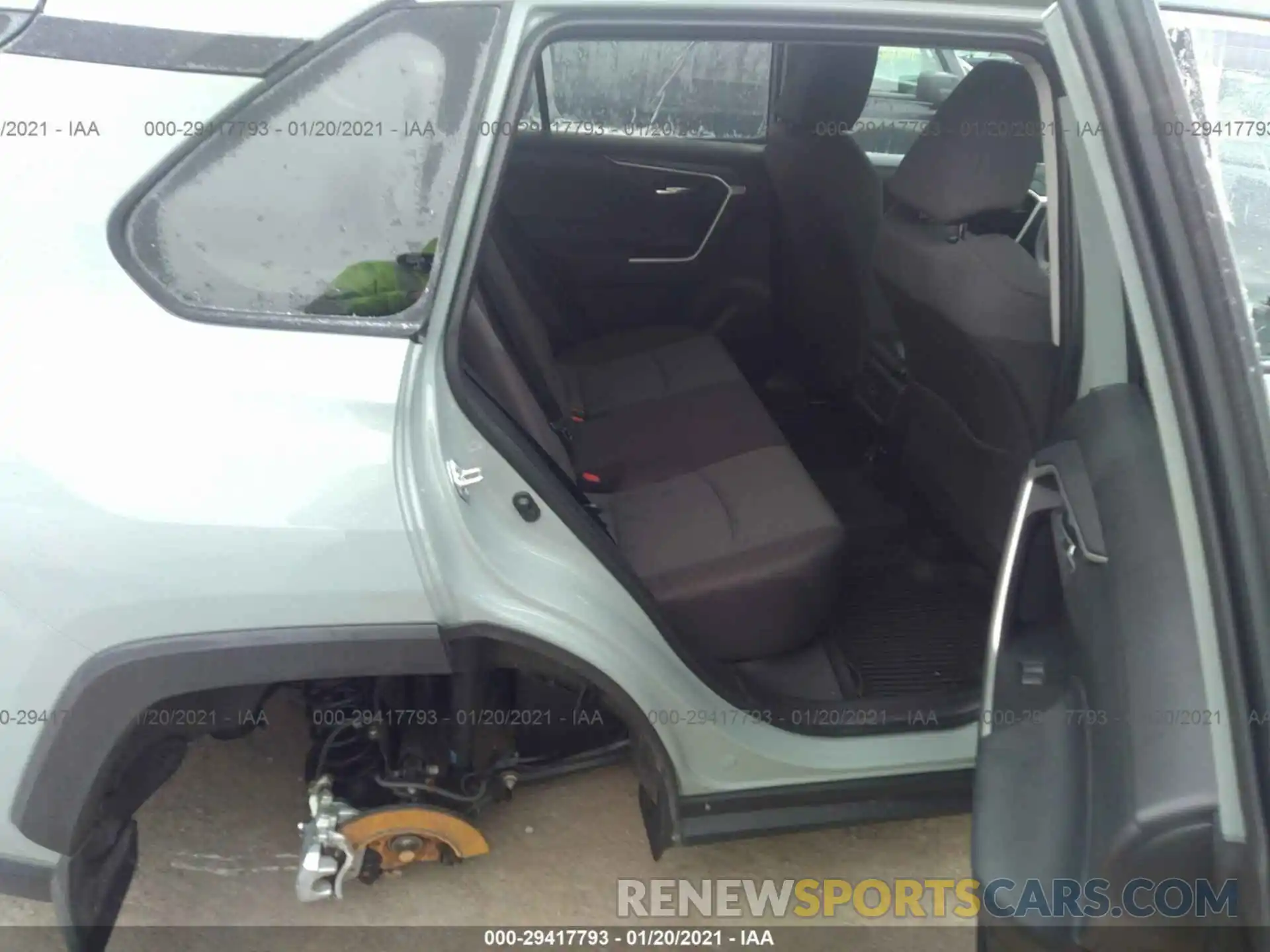 8 Фотография поврежденного автомобиля 2T3P1RFV8LC131181 TOYOTA RAV4 2020