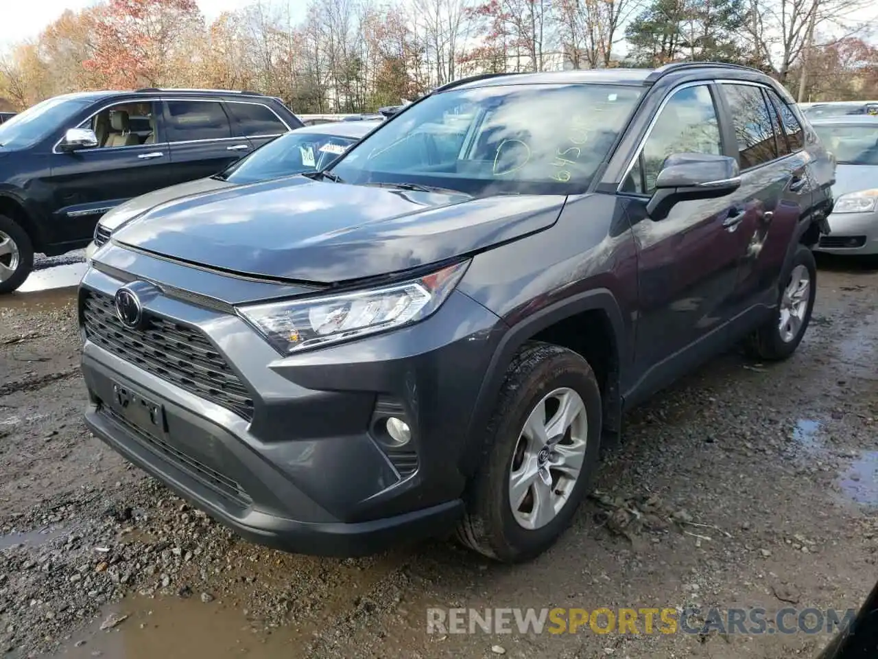 2 Фотография поврежденного автомобиля 2T3P1RFV8LC131908 TOYOTA RAV4 2020